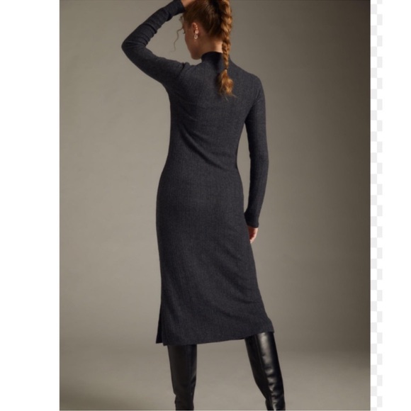 Daily Practice by Anthropologie Ruched Dress in Raspberry. Size M NWOT - Picture 11 of 14